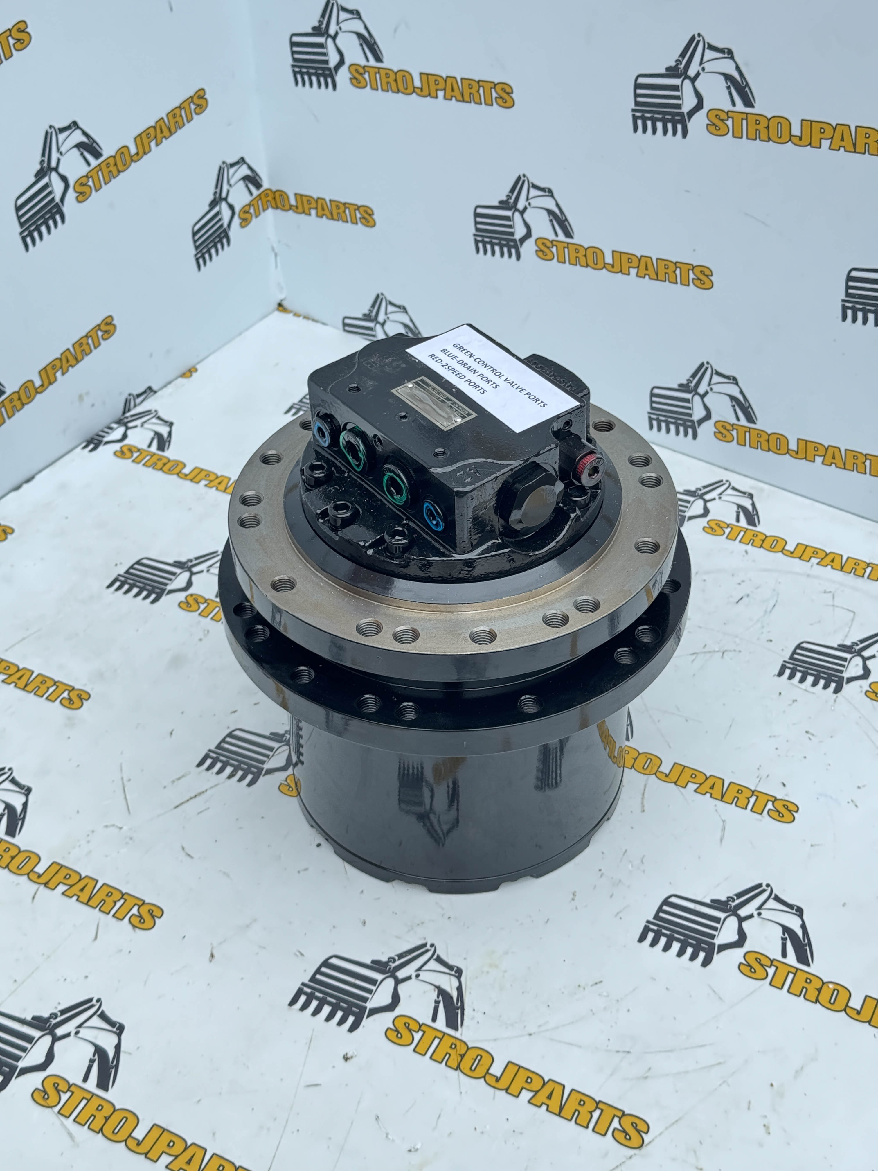 Hydromotory pojezdu (final drive) pro bagry a minibagry