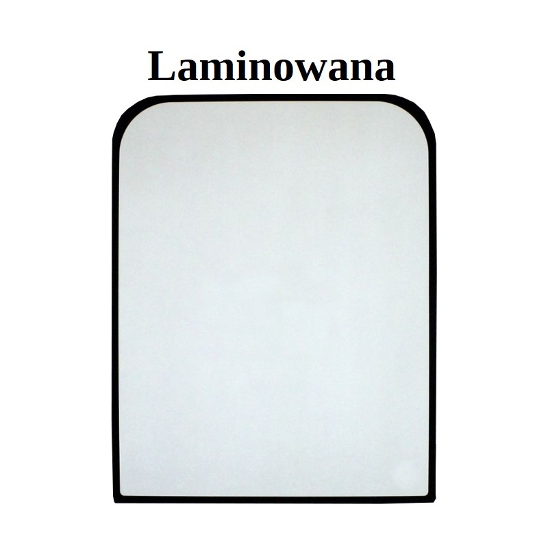SKLO ČELNÍ HORNÍ LAMINOVANÉ MINIBAGR/PÁSOVÝ BAGR CASE CX85D CX75C CX145D  KHN30460