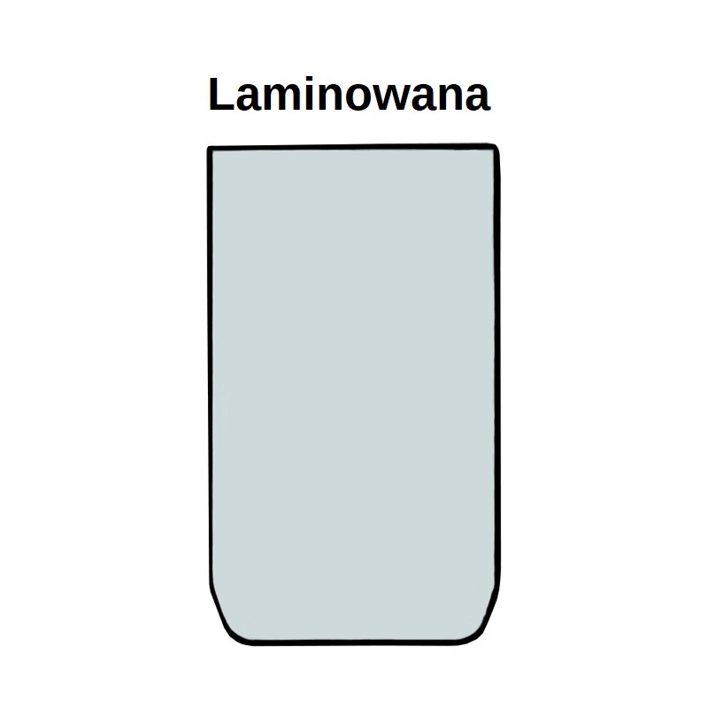 SKLO ČELNÍ LAMINOVANÉ VOLVO EC140E EC220E PÁSOVÉ RYPADLO 14684508
