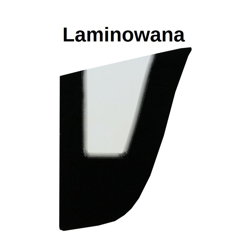 SKLO ČELNÍ SPODNÍ LEVÁ STRANA LAMINOVANÉ KOLOVÝ NAKLADAČ VOLVO L45F L50G L50H 15201559