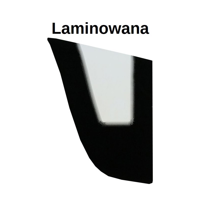 SKLO ČELNÍ DOLNÍ PRAVÁ STRANA LAMINOVANÉ KOLOVÝ NAKLADAČ VOLVO L45F L50G L50H 15201560