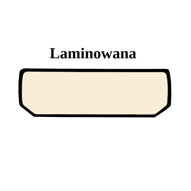 SKLO STŘEŠNÍ LAMINOVANÉ MINIBAGR VOLVO EC18D ECR25D 15707079