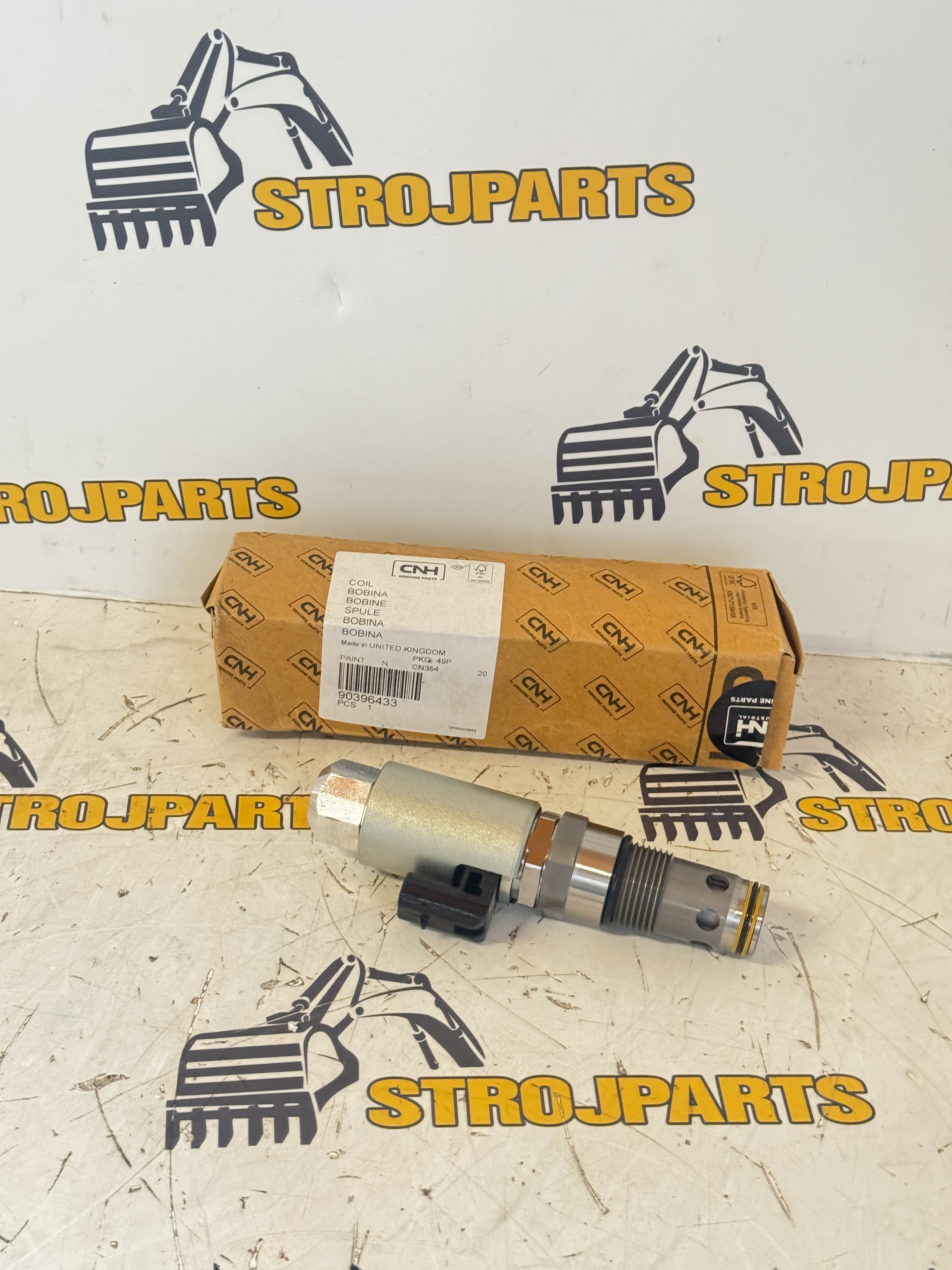 ELEKTROMAGNETICKÝ VENTIL 90396433 NEW HOLLAND