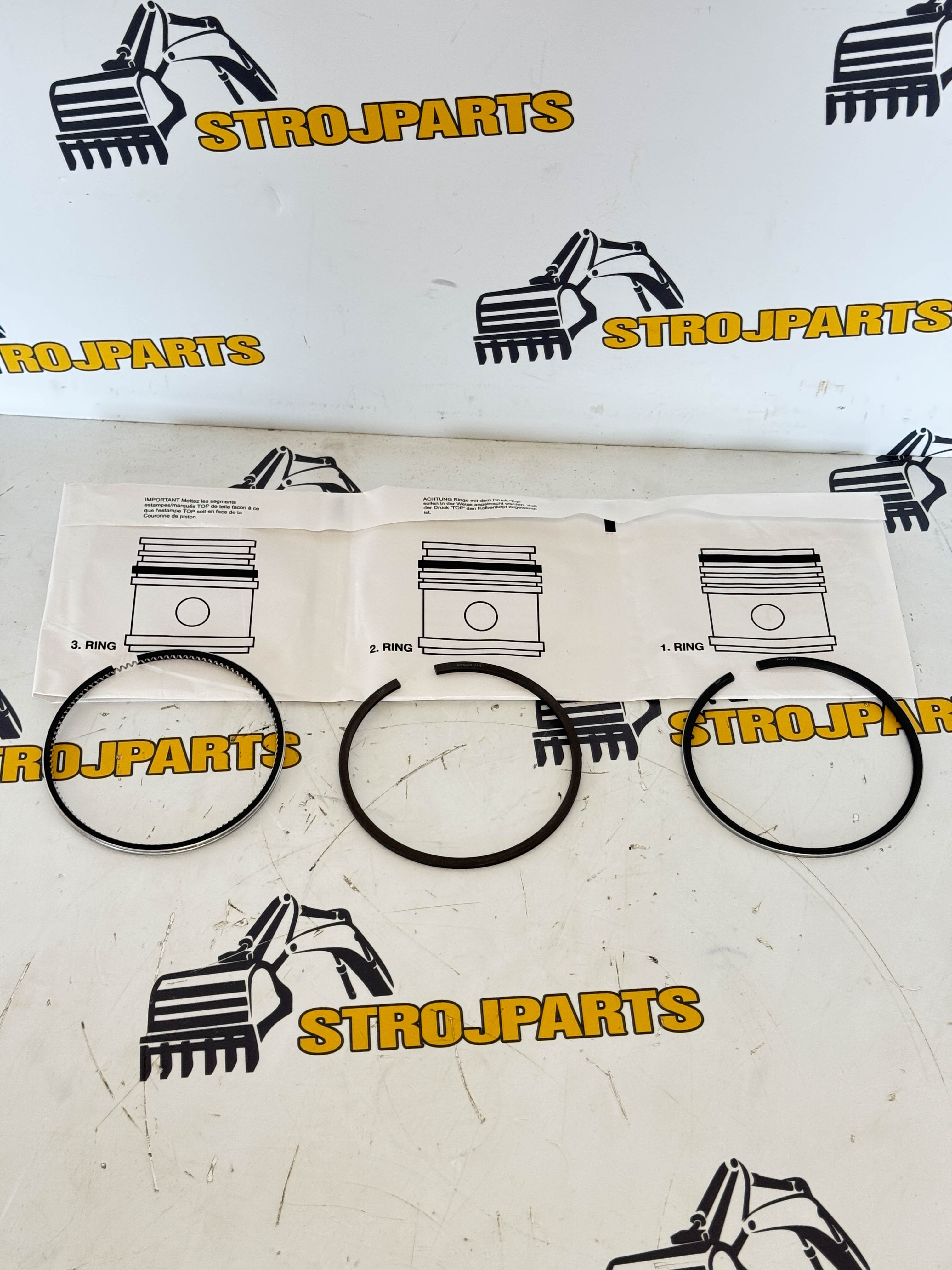 SADA PÍSTNÍCH KROUŽKŮ