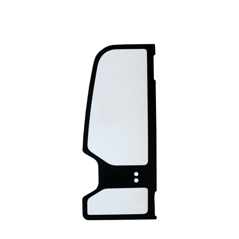 SKLO DVEŘÍ SÍTOTISK  PRO MINIBAGR TAKEUCHI TB219 03386-30550