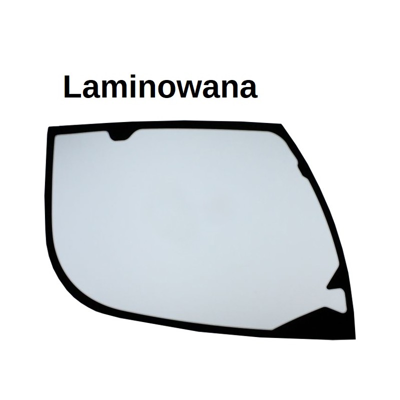 SKLO BOČNÍ PRAVÁ STRANA LAMINOVANÉ PRO PÁSOVÉ/KOLOVÉ RYPADLO LIEBHERR R922 A924 LH22M