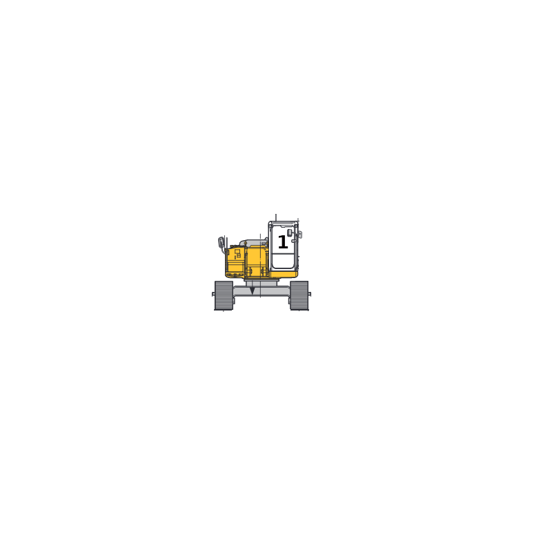 SKLO ČELNÍ HORNÍ LAMINOVANÉ BEZ TĚSNĚNÍ KOLOVÉ/PÁSOVÉ RYPADLO LIEBHERR A916-928 R916-922 LH22M 10664698