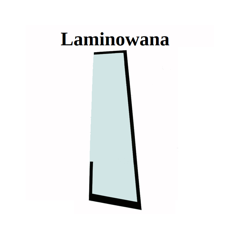 SKLO ČELNÍ LEVÝ/PRAVÝ LAMINOVANÉ KRAB PRO KOLOVÝ NAKLADAČ CAT 950G 1074605