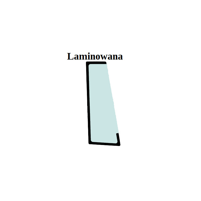 SKLO BOČNÍ PRAVÁ STRANA LAMINOVANÉ SKLO KOLOVÝ NAKLADAČ CAT 924F 1108979