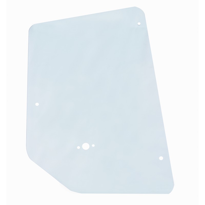 SKLO DVEŘÍ HORNÍ  LEVÉ/PRAVÉ RYPADLO-NAKLADAČ CAT 428D 438D 1641066