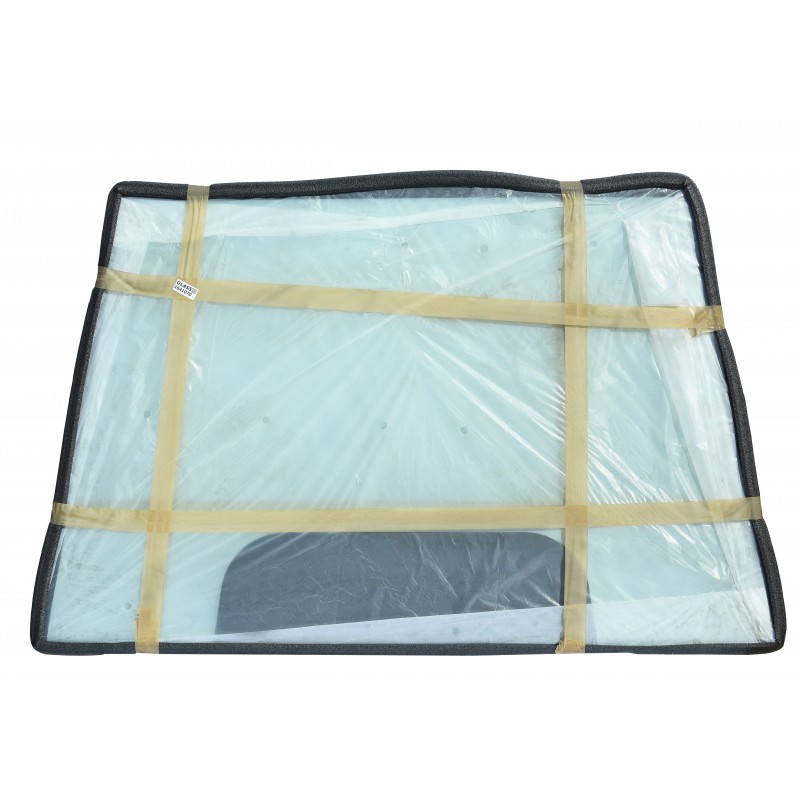 SKLO ČELNÍ LAMINOVANÉ  PRO RYPADLO-NAKLADAČ CAT 416D 428D 1641070