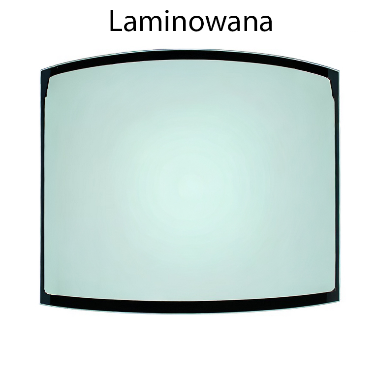 SKLO ZADNÍ LAMINOVANÉ ZELENÉ SÍTOTISK CVA