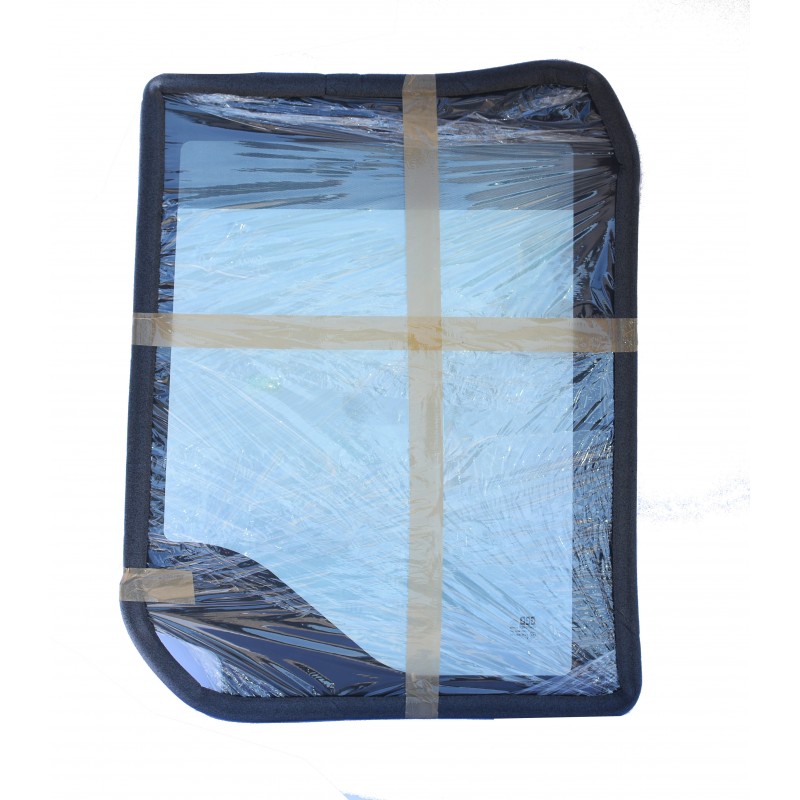 SKLO BOČNÍ ZA DVEŘMI LEVÉ SÍTOTISK MINIBAGR/KOLOVÝ BAGR KOMATSU PC80MR-3 PC88MR-3 21W-54-R1320
