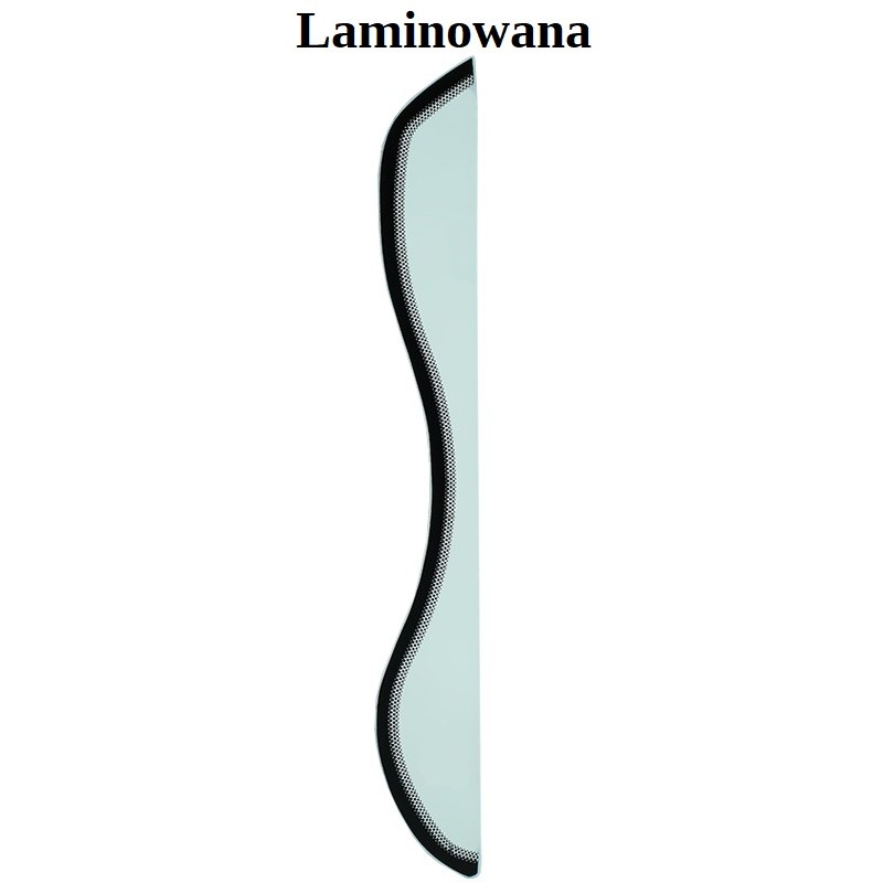 PRAVÉ SKLO ČELNÍ LAMINOVANÉ PRO MININAKLADAČ CAT 216B 242B 252B 2230610