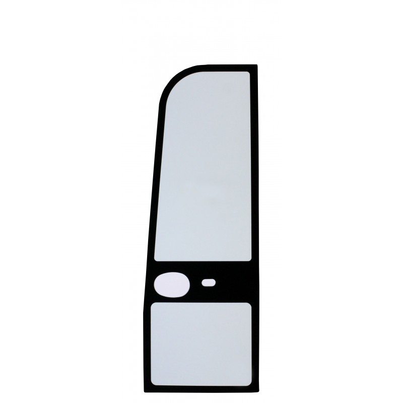 SKLO DVEŘÍ  SE SÍTOTISKEM MINIBAGR KOMATSU PC22MR-3 2A1-54-14230