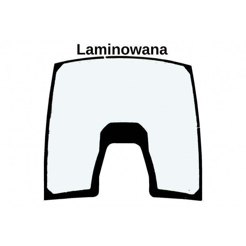 SKLO ČELNÍ LAMINOVANÉ  PRO TRAKTOR JCB FASTRAC 4000 333/T2708