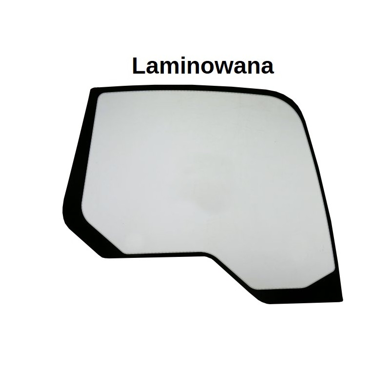 SKLO BOČNÍ PRAVÁ STRANA LAMINOVANÉ PÁSOVÉ RYPADLO JCB 150X 334/F8378