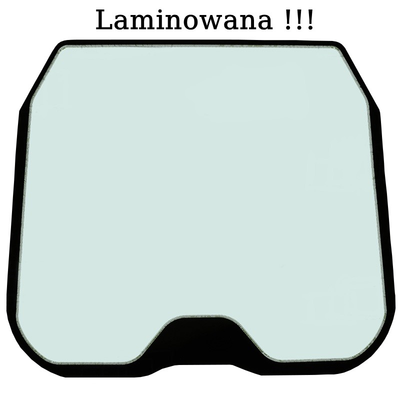 SKLO ČELNÍ LAMINOVANÉ SÍTOTISK PRO PÁSOVÝ NAKLADAČ CAT 953K 963D 3346715