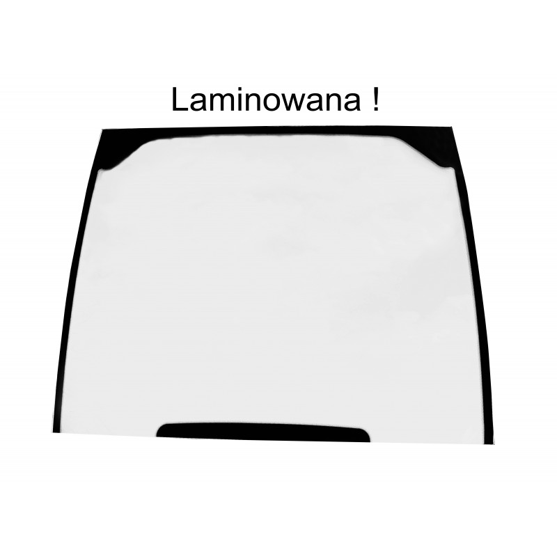 SKLO ČELNÍ LAMINOVANÉ  PRO RYPADLO-NAKLADAČ CAT 416FST 428F 3807828