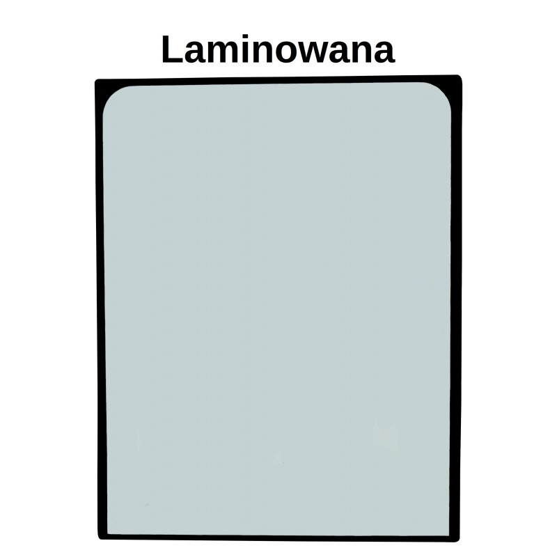 SKLO ČELNÍ HORNÍ LAMINOVANÉ PÁSOVÉ RYPADLO JCB 150X 400/J3560