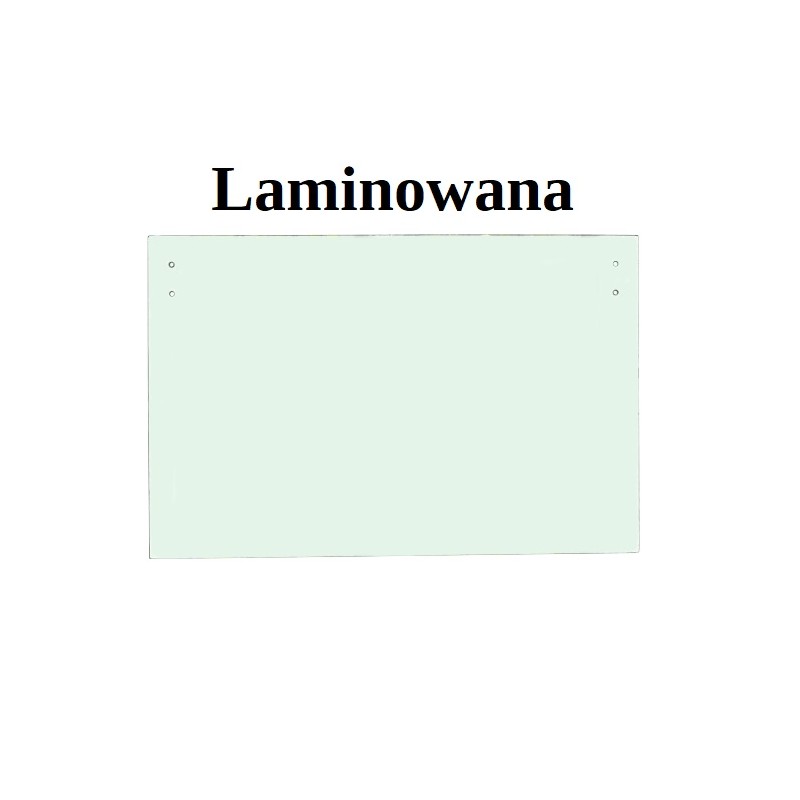 SKLO ČELNÍ SPODNÍ LAMINOVANÉ PRO KOLOVÉ RYPADLO JCB 110W