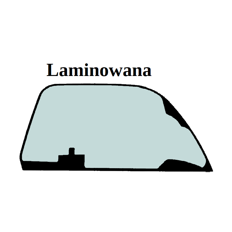 SKLO PRAVÁ STRANA LAMINOVANÉ TELESKOPICKÝ NAKLADAČ JCB 532-60