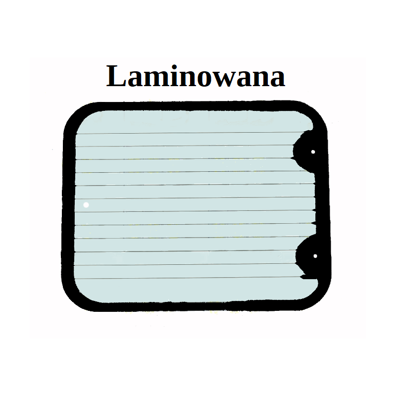 SKLO ZADNÍ LAMINOVANÉ  TELESKOPICKÝ NAKLADAČ JCB 525.60E