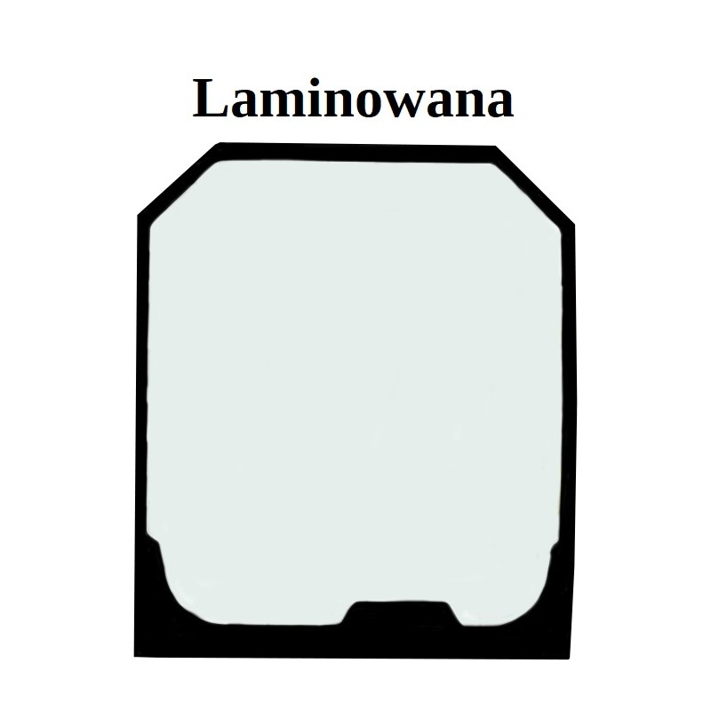 SKLO ČELNÍ LAMINOVANÉ SÍTOTISK PRO VYSOKOZDVIŽNÝ VOZÍK JCB TLT35-23D 401/N1658