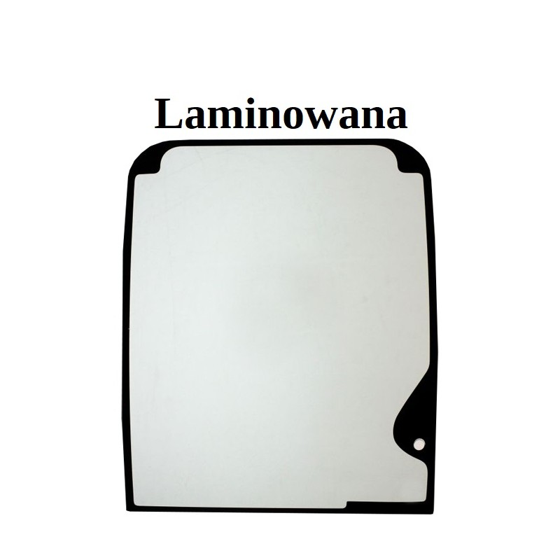 SKLO ČELNÍ HORNÍ LAMINOVANÉ PÁSOVÉ RYPADLO/DAMPR HITACHI ZX225US-3 4664382