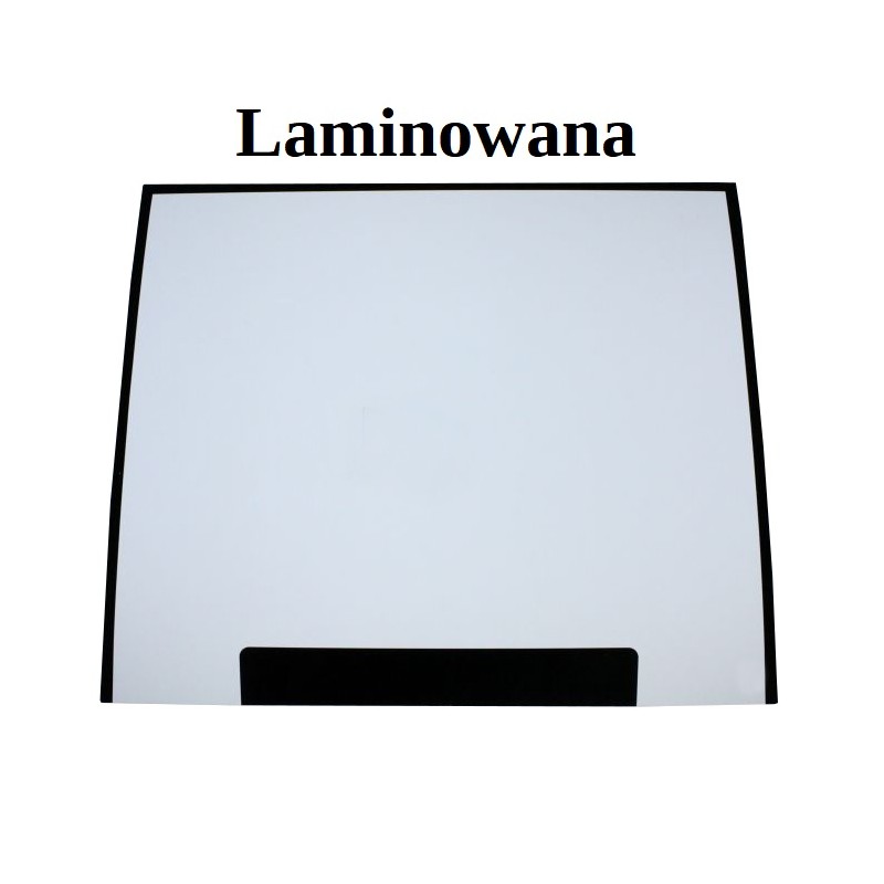 SKLO ČELNÍ LAMINOVANÉ  PRO RYPADLO-NAKLADAČ CASE 595 SUPER LE TEREX TX860 6099916M1