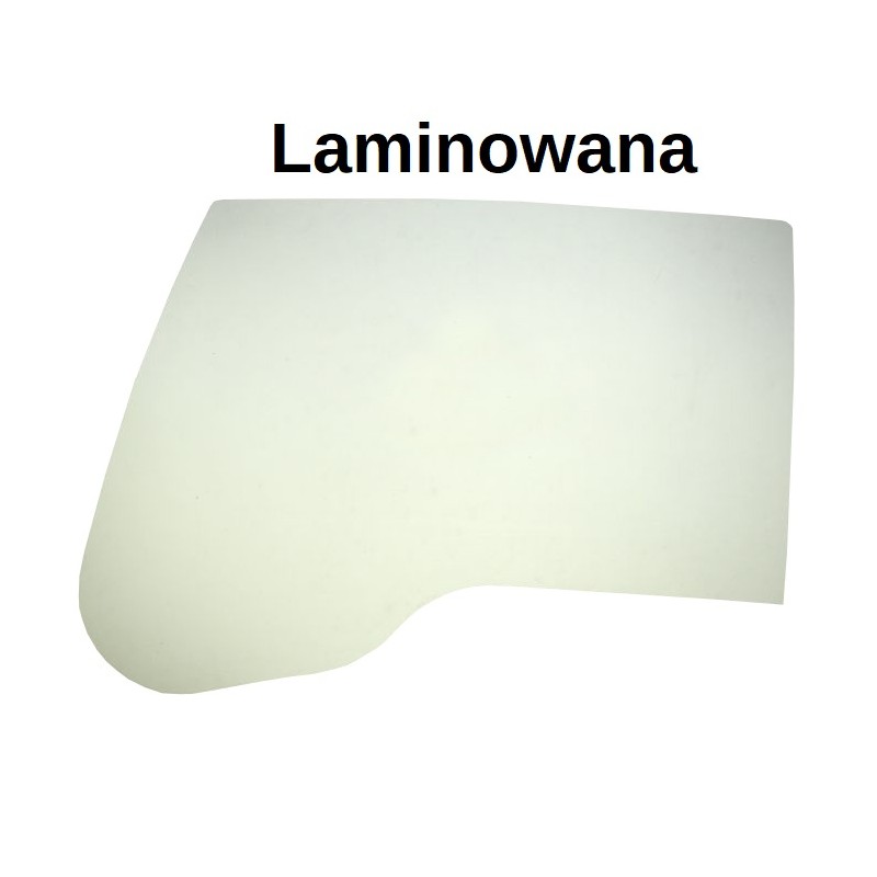 LAMINOVANÉ SKLO BOČNÍ PRAVÁ STRANA LIEBHERR A904C R924C KOLOVÉ/PÁSOVÉ RYPADLO 7030316 DÉLKA HORNÍ HRANY SKLA 1280 MM
