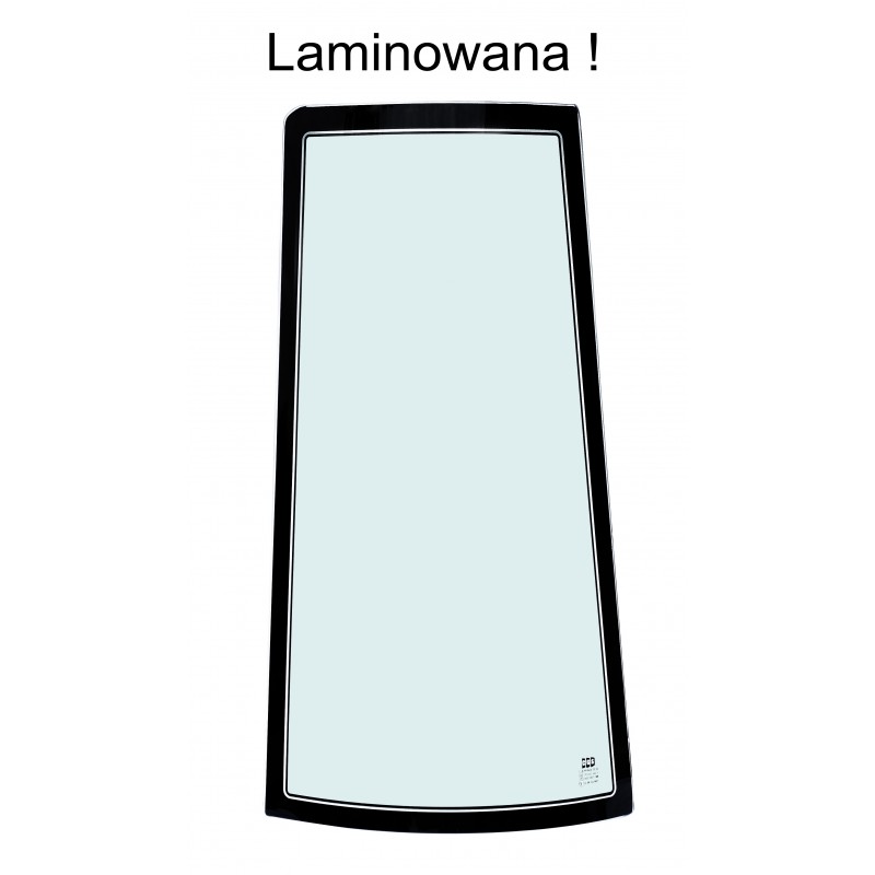 SKLO ZADNÍ ROHOVÉ PRAVÁ STRANA LAMINOVANÉ JCB FASTRAC 125 827/30253