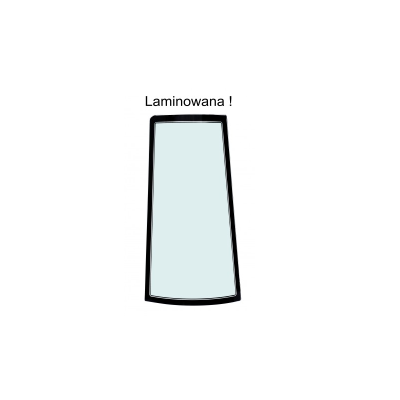 SKLO ZADNÍ ROHOVÉ PRAVÁ STRANA LAMINOVANÉ JCB FASTRAC 125 827/30253