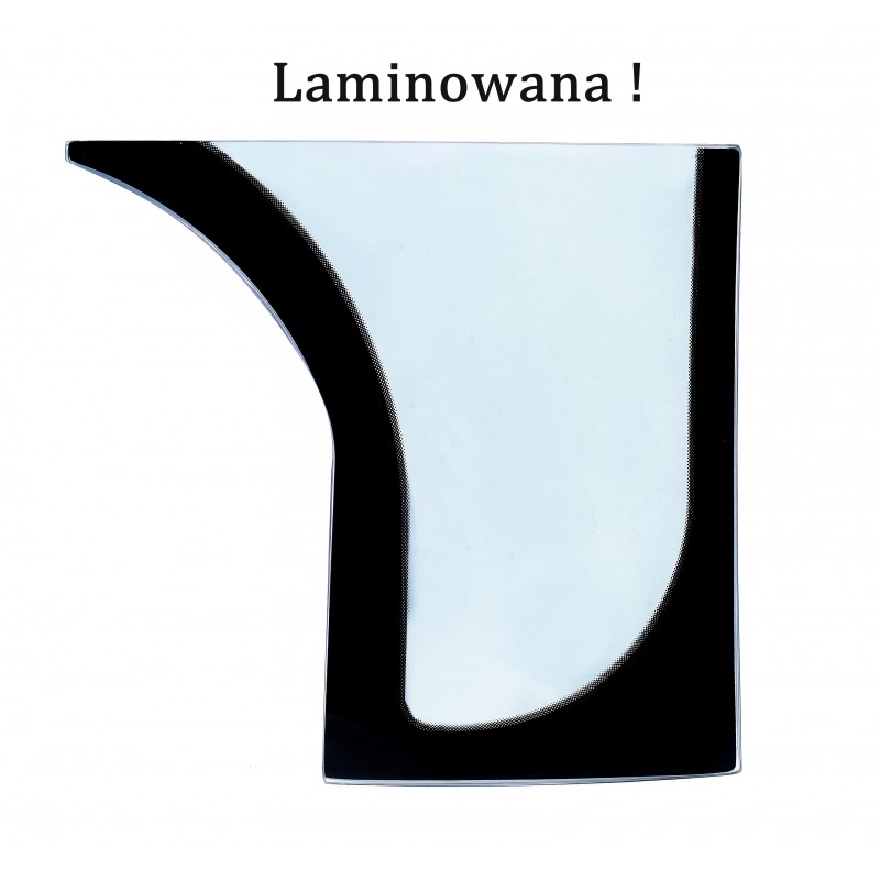 SKLO ČELNÍ SPODNÍ LEVÁ STRANA LAMINOVANÉ JCB 406 409 TM220 KOLOVÝ NAKLADAČ 827/80394