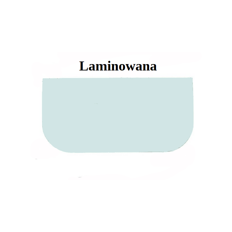 SKLO ČELNÍ SPODNÍ LAMINOVANÉ KOLOVÉ/PÁSOVÉ RYPADLO DOOSAN DX140W DX180LC 90300074